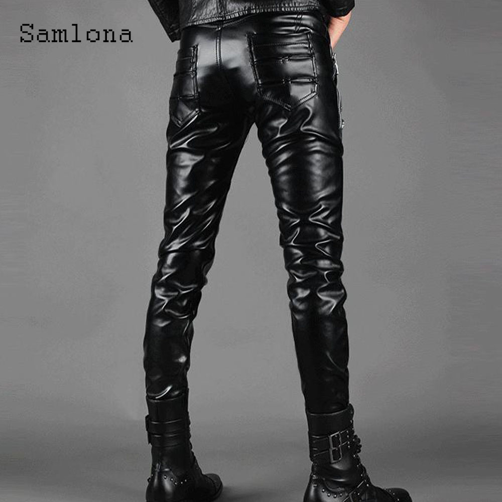 Sexy Grunge Pu Lederen Broek M - Men'S Fashion Pants 2025 recensie en prijs