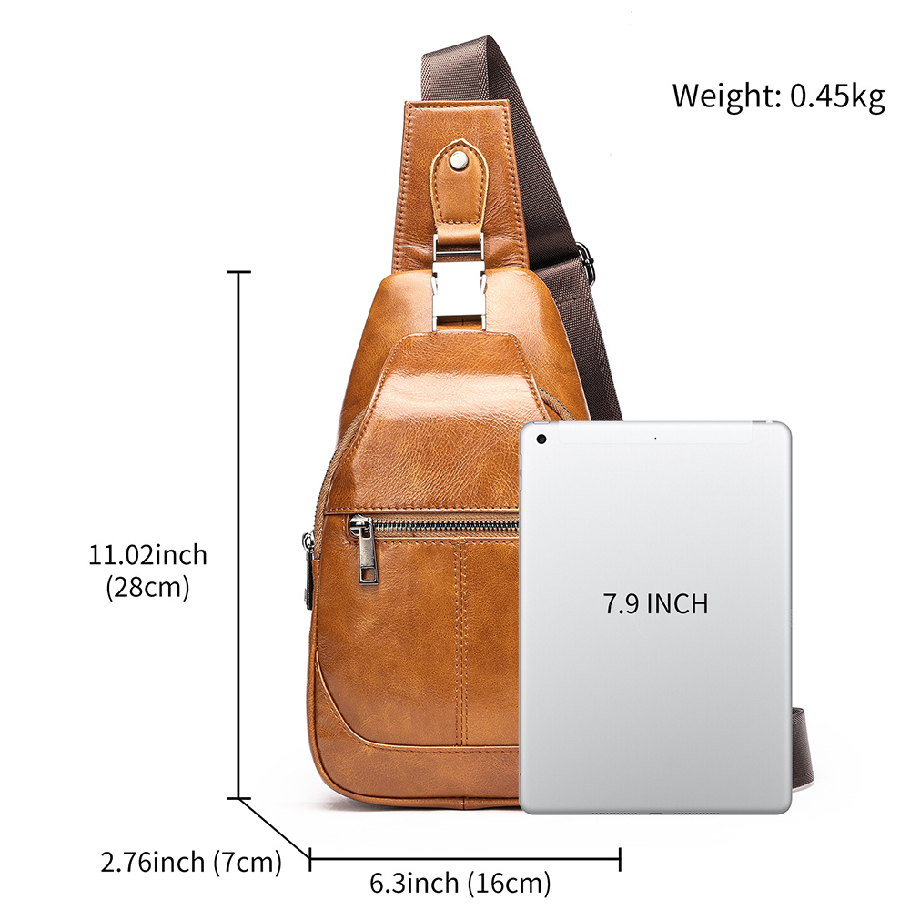 WESTAL Echt lederen schouderta - Fashion Harness Men recensie en prijs