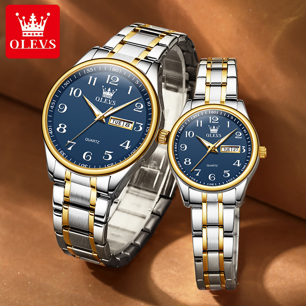 Olevs 5567 Merk Paar Quartz Ho - Mens Fashion In 40S recensie en prijs
