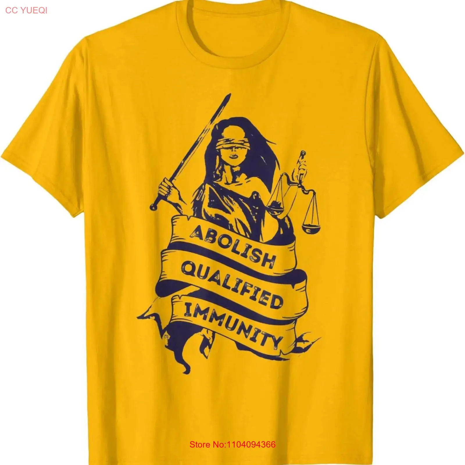 Abolish Qualified Immunity T-s - Men'S Fashion Everyday recensie en prijs