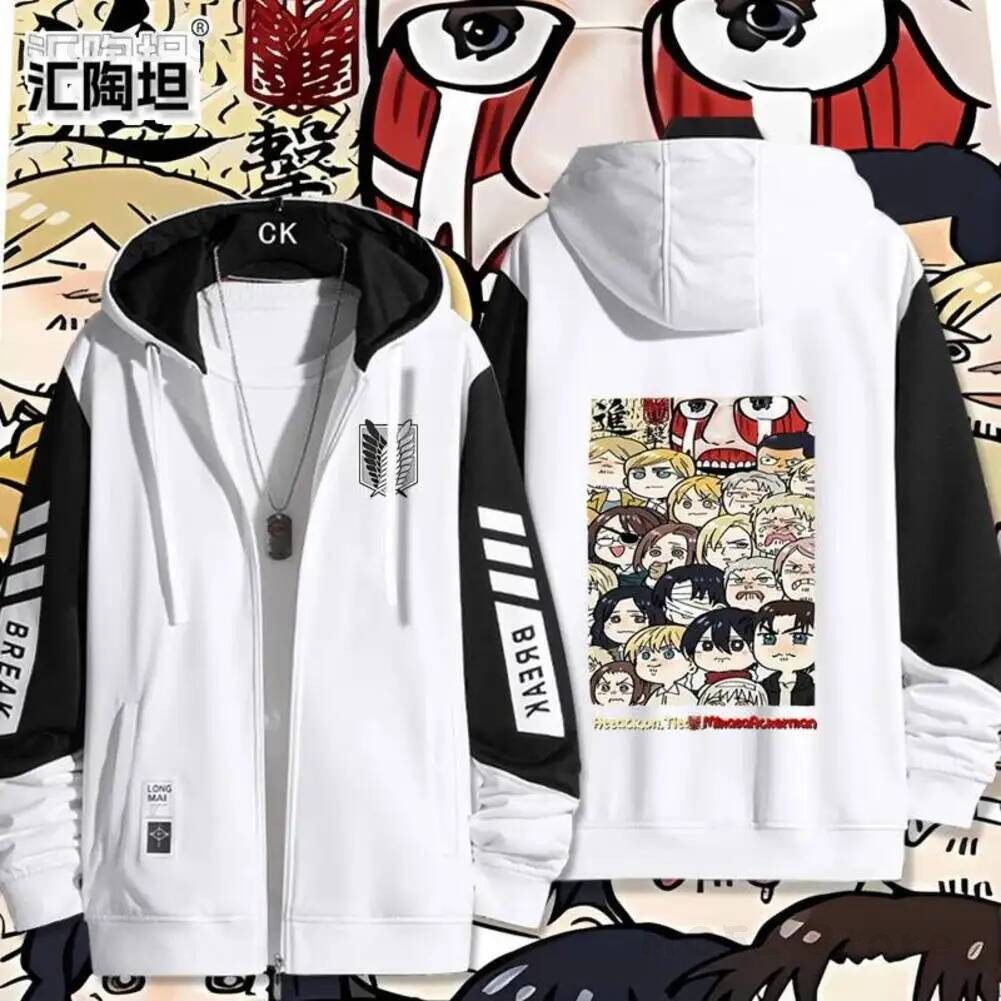 Ackerman Levi Mikasa·Ackerman  - Men'S Fashion Zipper Jacket recensie en prijs