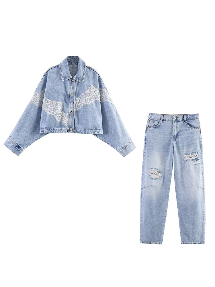 HH Lente Dames Chic Enkelrijig - Denim Jacket Vintage recensie en prijs