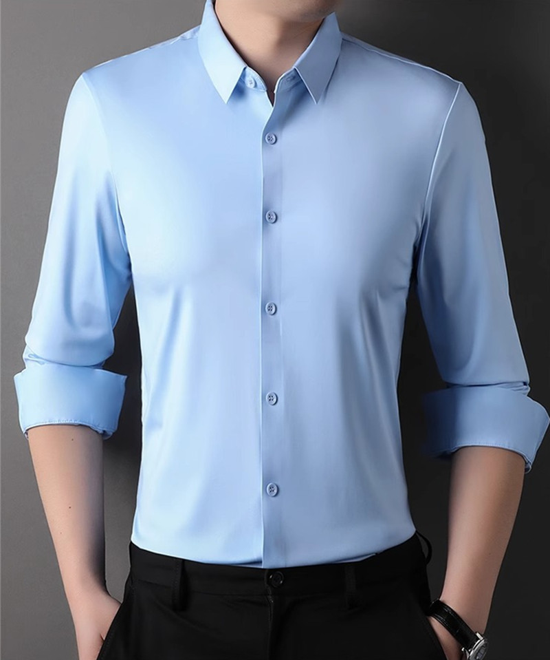 Hoge elasticiteit herenoverhem - Dress Shirt Non-Iron recensie en prijs