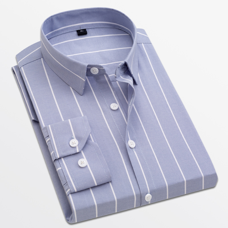 Mannen Gestreept Shirt Lange M - Dress Shirt Non-Iron recensie en prijs