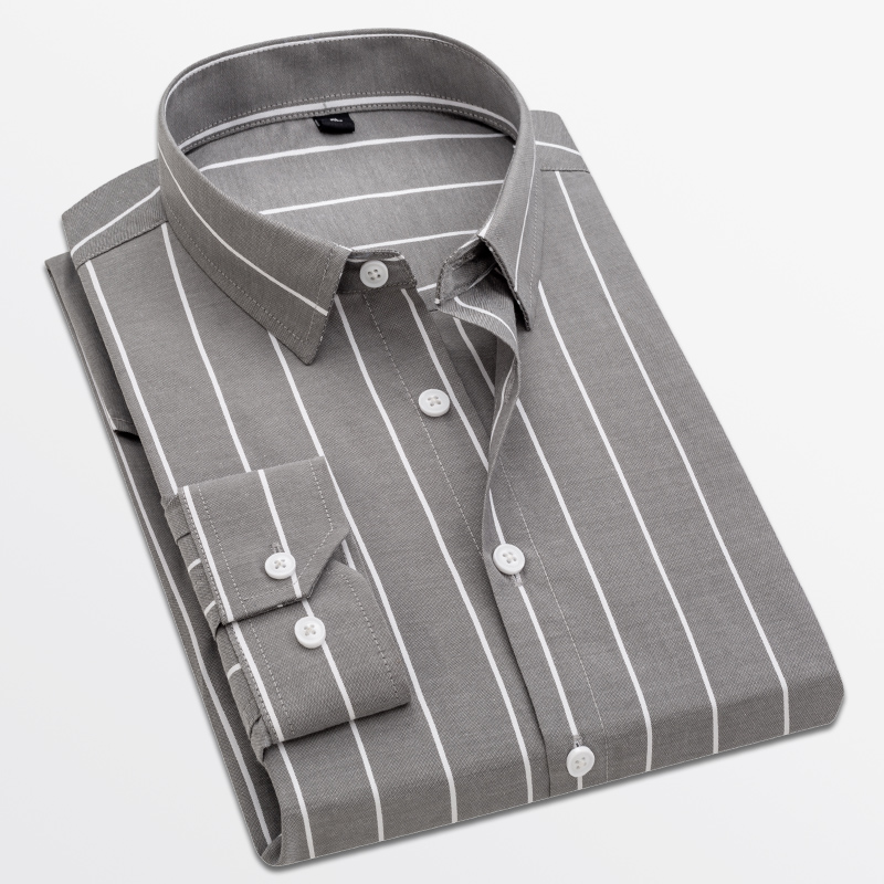 Mannen Gestreept Shirt Lange M - Dress Shirt Non-Iron recensie en prijs