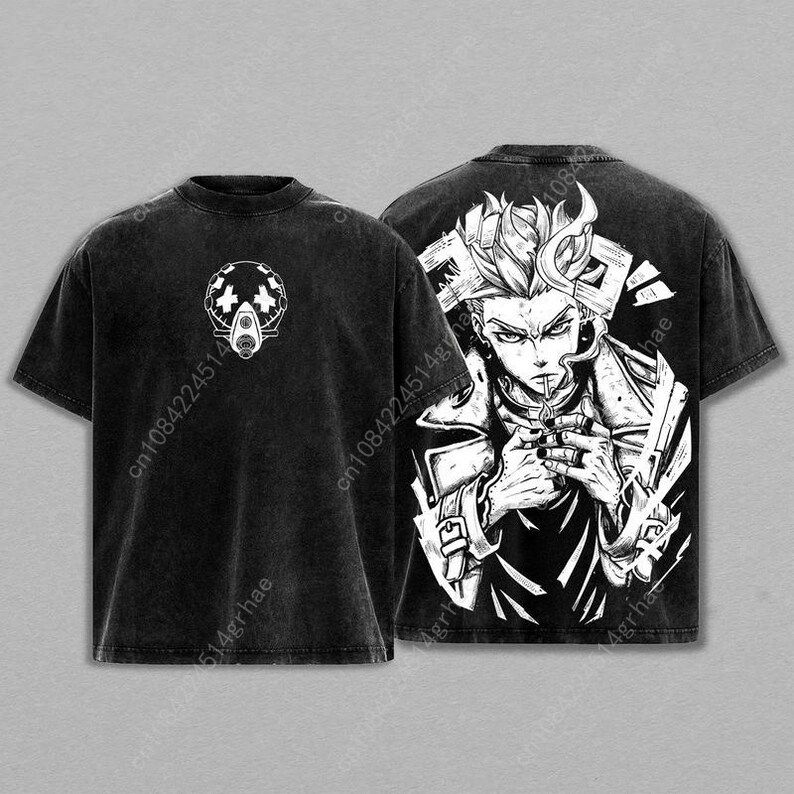 Gachiakuta Vintage Anime Gewas - Graphic Tee Oversized recensie en prijs