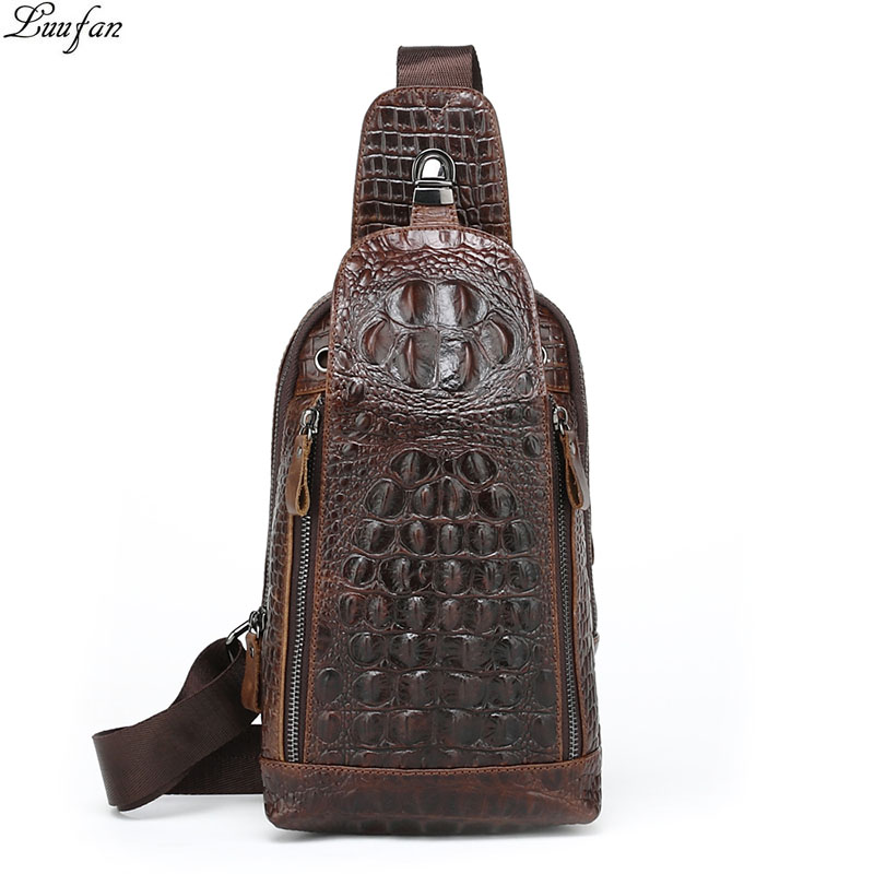 Luufan Echt Lederen Heren Bors - Fashion Harness Men recensie en prijs