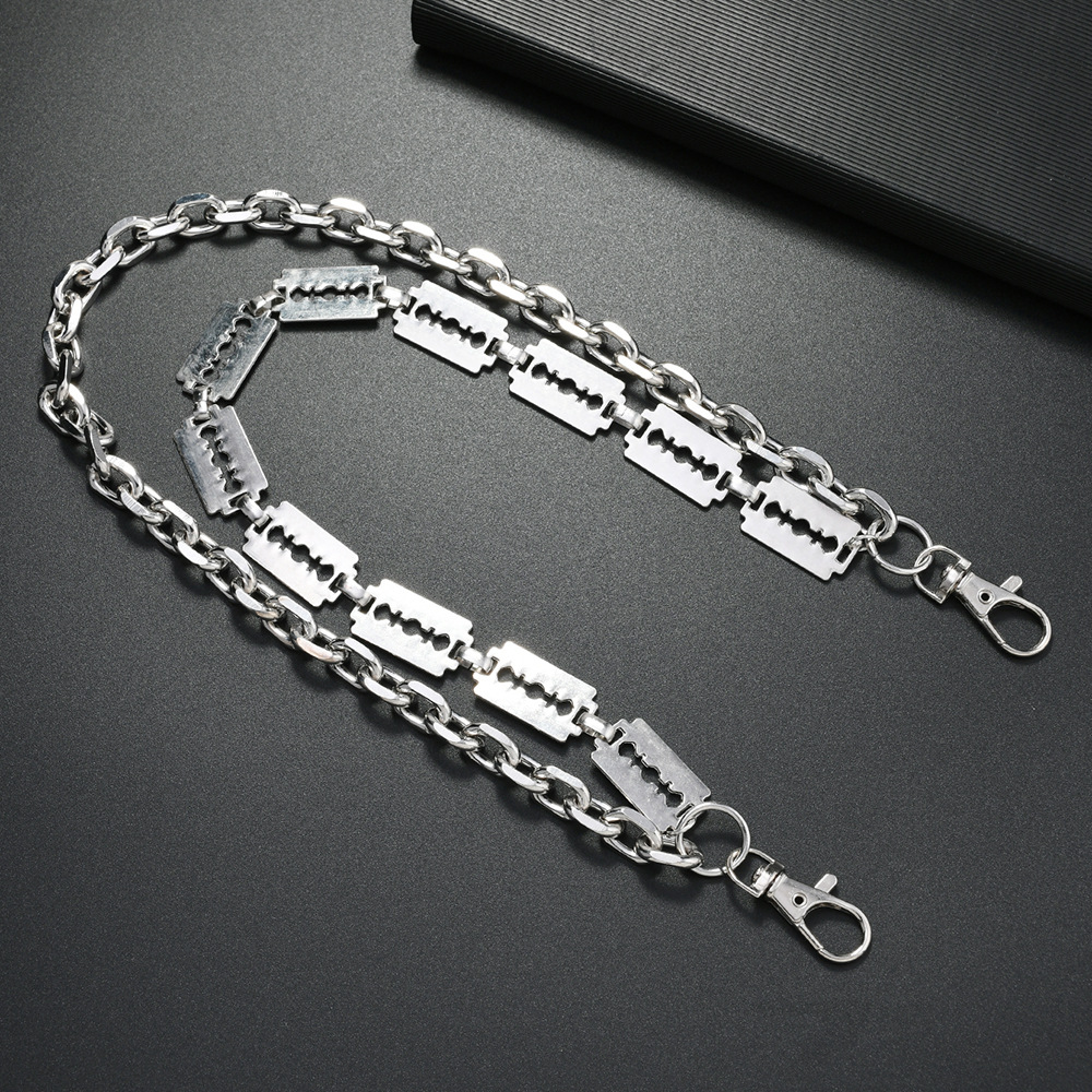 Punk metalen ketting sleutelha - Belt Mens Fashion recensie en prijs
