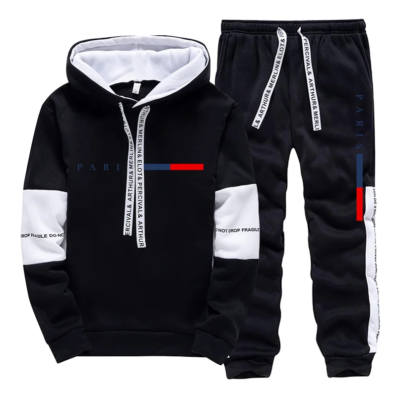 Herenset/Hoodie/Broek Parijse  - Paris Men'S Fashion recensie en prijs