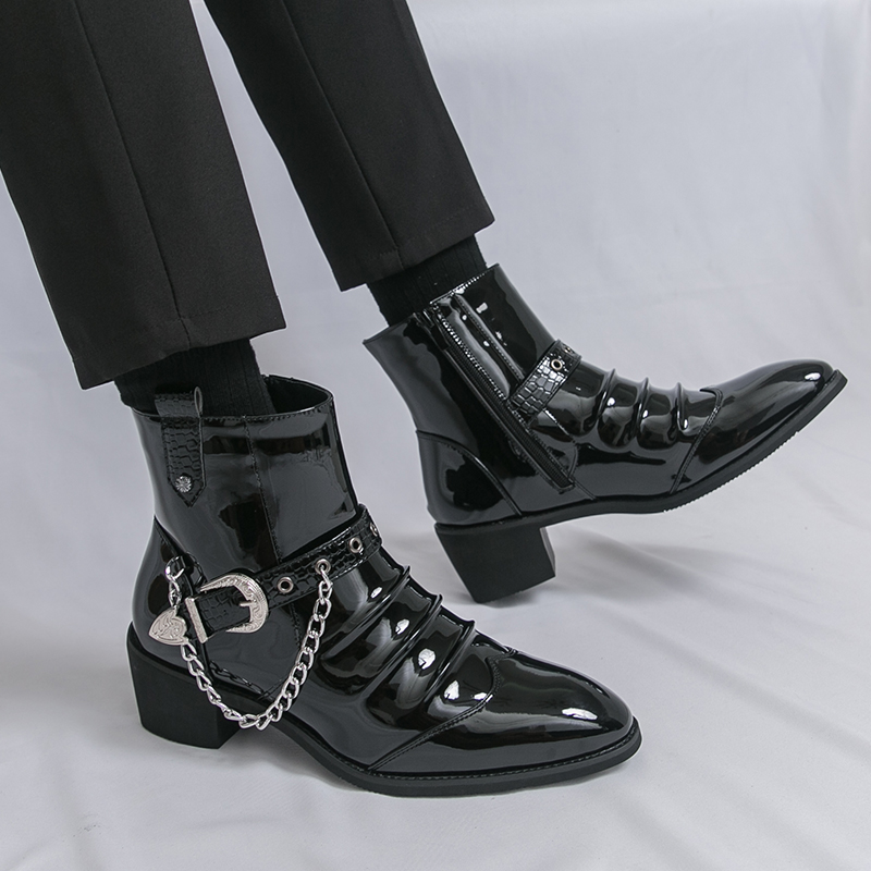 Mode zijrits hoge vrijetijdsla - Men Fashion Elegant recensie en prijs