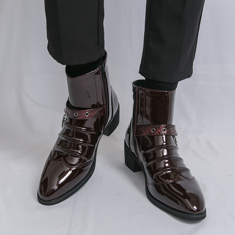 Mode zijrits hoge vrijetijdsla - Men Fashion Elegant recensie en prijs