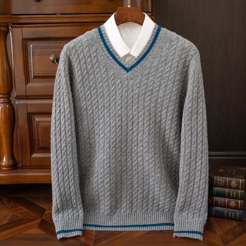 Herfst En Winter Nieuwe Verdik - Knitted Cardigan Men recensie en prijs