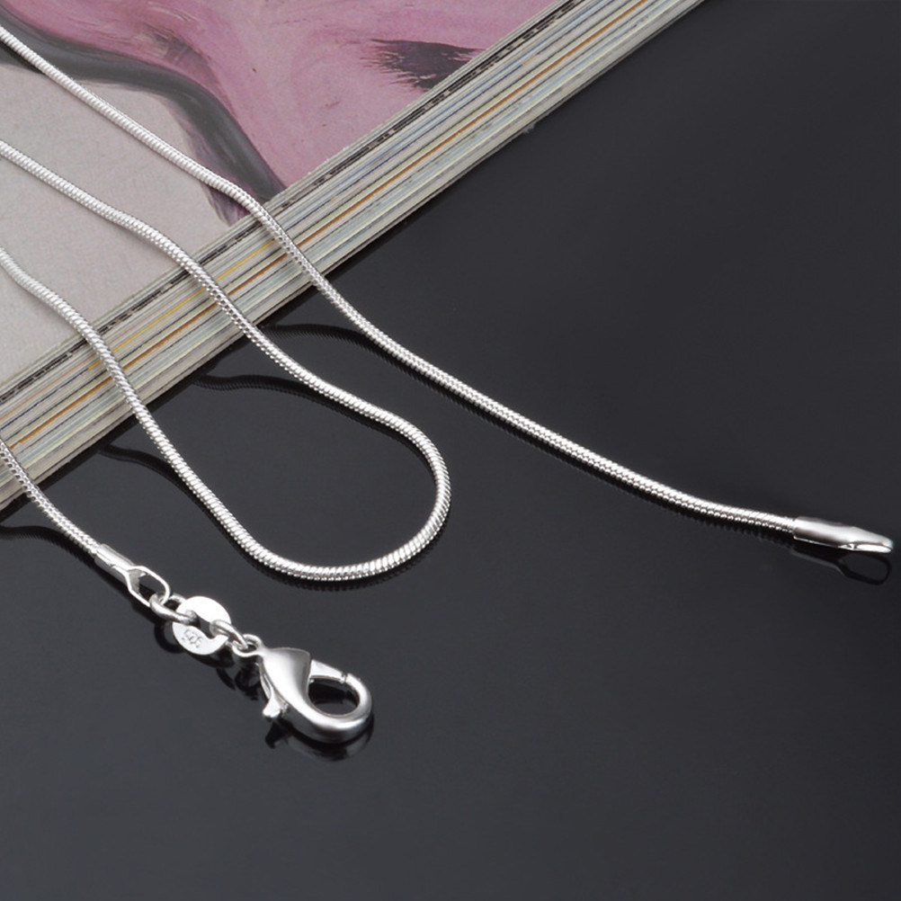Slangenketting ketting verzilv - Men Fashion Elegant recensie en prijs