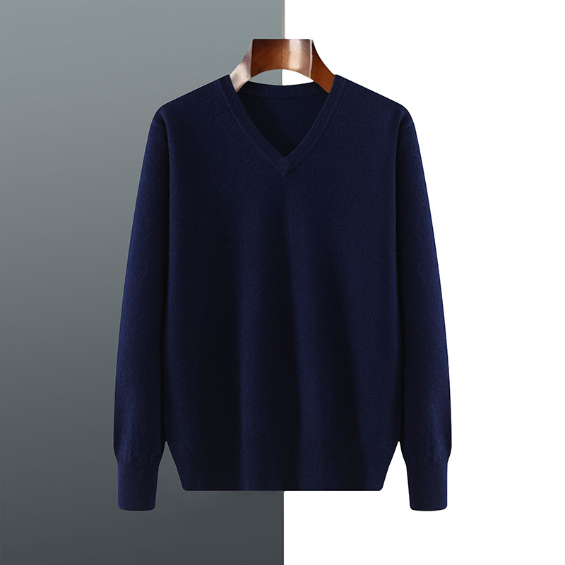 Heren Kasjmier Trui V-hals Tru - Knitted Cardigan Men recensie en prijs