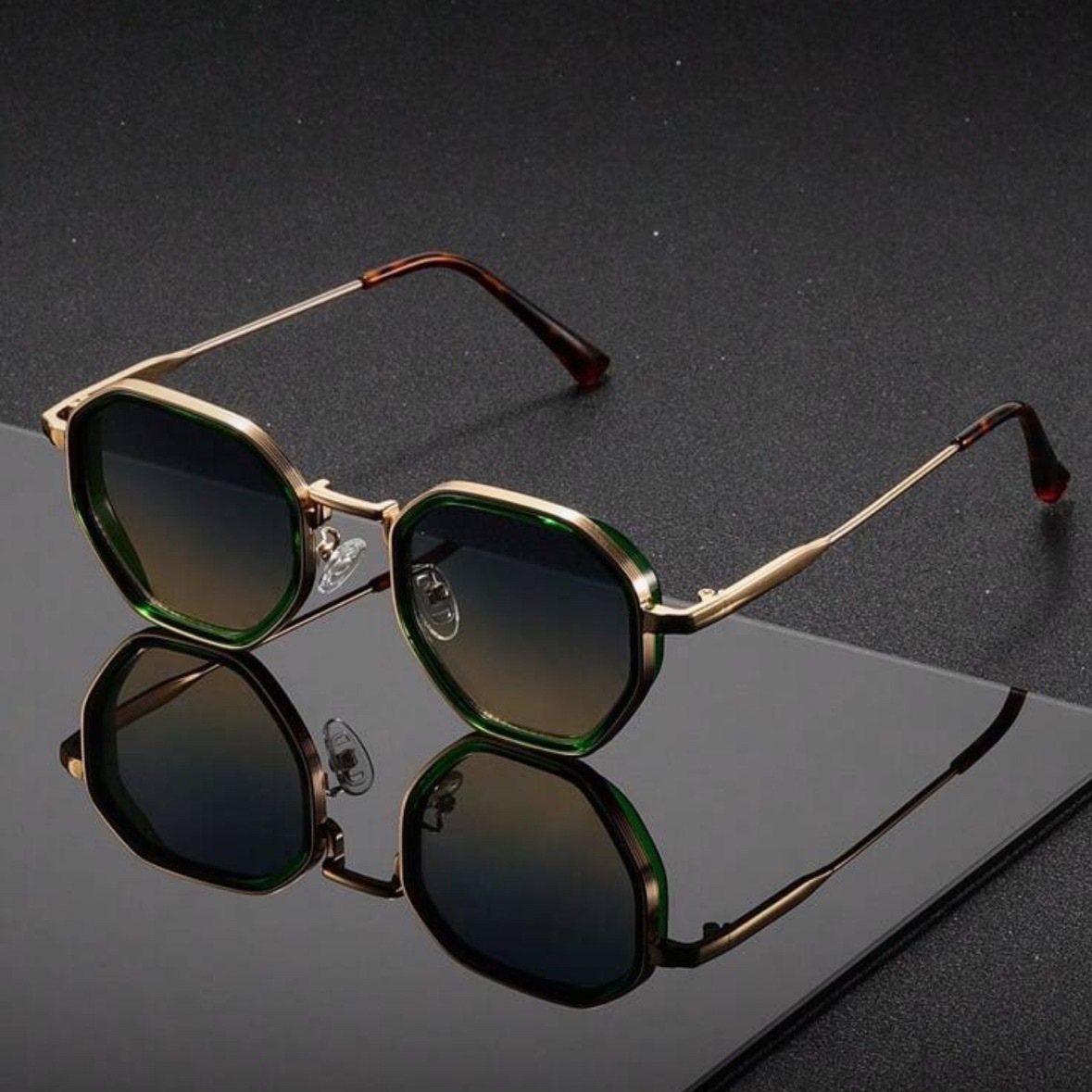 1 paar unisex ronde metalen mo - Men'S Fashion Old Money recensie en prijs