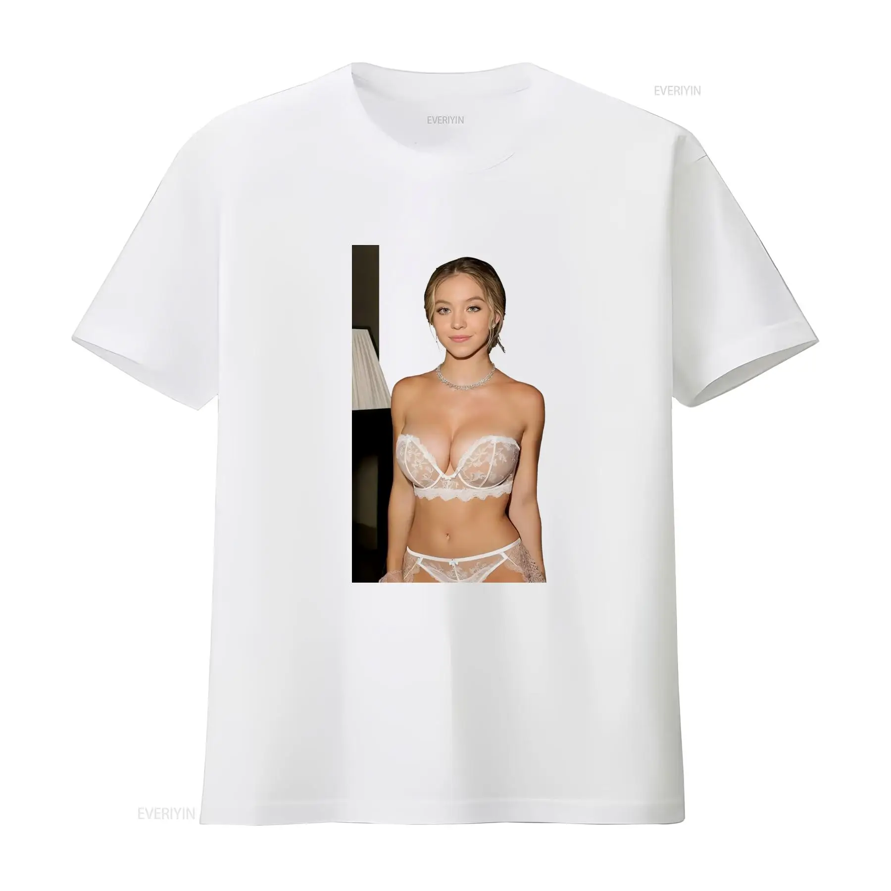 Sydney Sweeney geïnspireerd T- - Men'S Fashion Sydney recensie en prijs