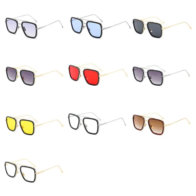 Steam Punk Tony Stark zonnebri - Men'S Fashion Glasses recensie en prijs