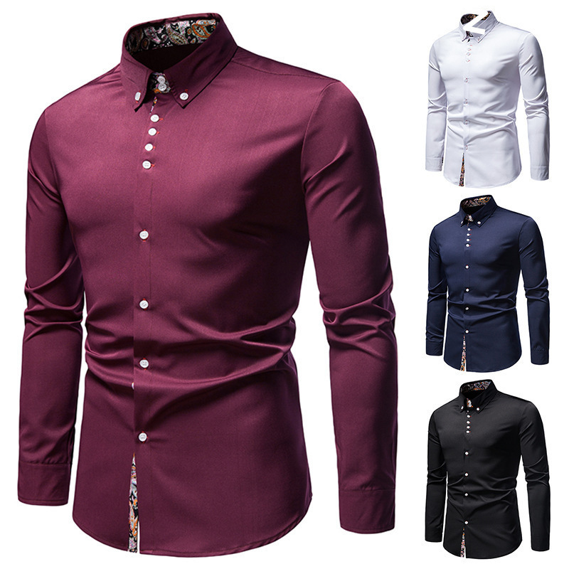 Heren overhemd met bloemenprin - Dress Shirt Non-Iron recensie en prijs