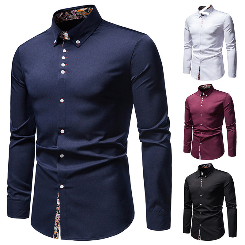 Heren overhemd met bloemenprin - Dress Shirt Non-Iron recensie en prijs
