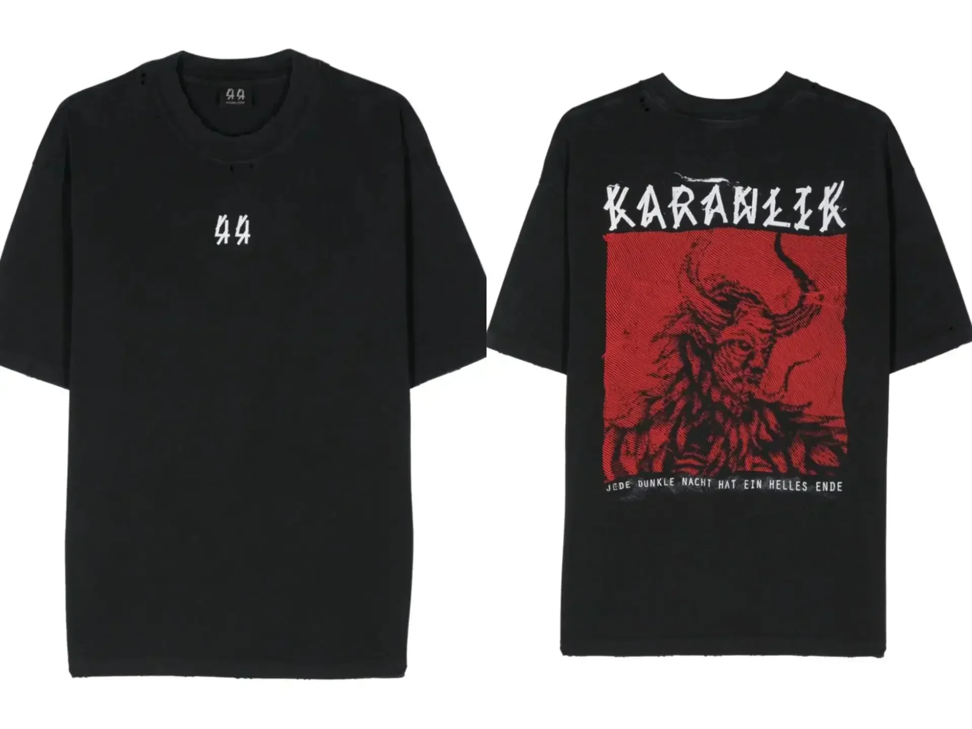 44 LABEL GROUP Katoenen T-shir - Men'S Fashion Labels recensie en prijs